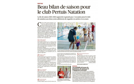 Article La provence juin 2024